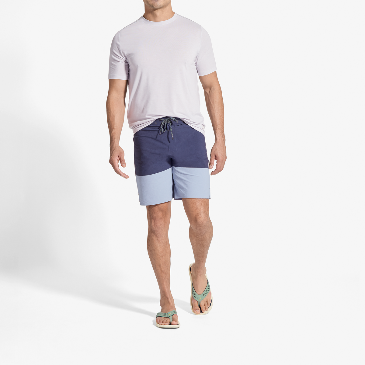 Ulele  -  Seagreen / Trench Blue